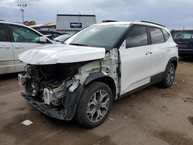KIA SELTOS EX 2022 with VIN KNDERCAA5N7299553 - Photo from auction