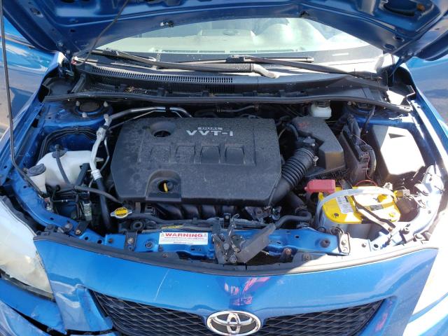 Photo 11 from auction – 2009 TOYOTA COROLLA BA with VIN JTDBL40E99J021066