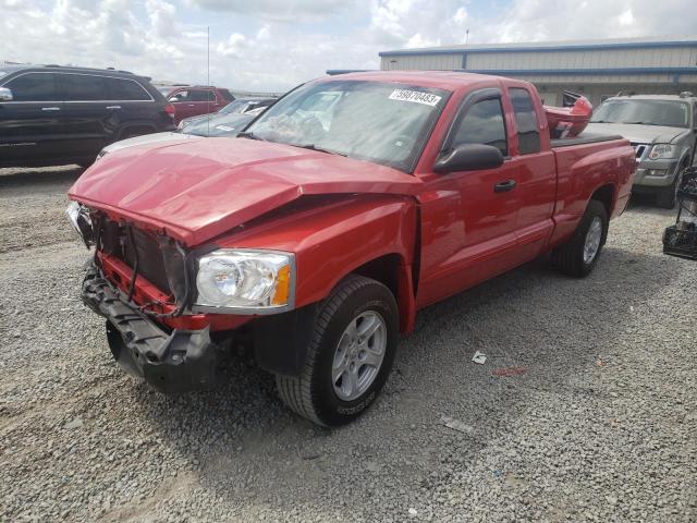 DODGE DAKOTA LAR 2006 with VIN 1D7HE52JX6S683447 - Photo from auction