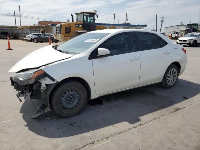TOYOTA COROLLA L 2017 with VIN 5YFBURHE4HP574684 - Photo from auction