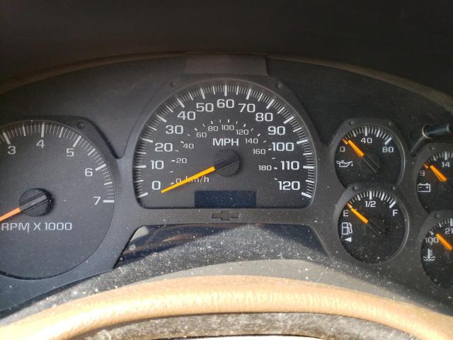 Photo 9 from auction – 2002 CHEVROLET TRAILBLAZE with VIN 1GNDS13S322335721