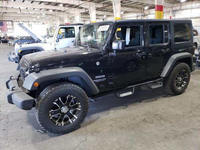 JEEP WRANGLER U 2016 with VIN 1C4BJWDG0GL235975 - Photo from auction