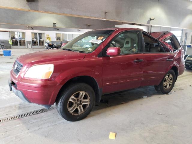 HONDA PILOT EXL 2005 with VIN 5FNYF18595B028413 - Photo from auction