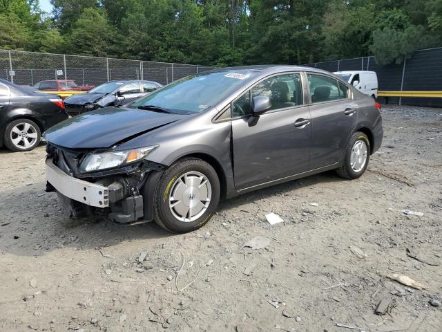HONDA CIVIC HF 2013 with VIN 2HGFB2F62DH528542 - Photo from auction