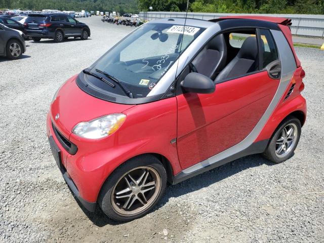 SMART FORTWO PAS 2009 with VIN WMEEK31X09K233795 - Photo from auction
