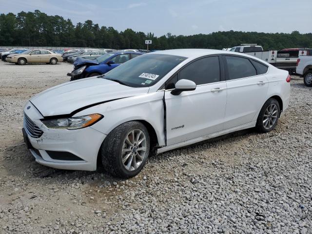 FORD FUSION SE 2017 with VIN 3FA6P0LU1HR385574 - Photo from auction