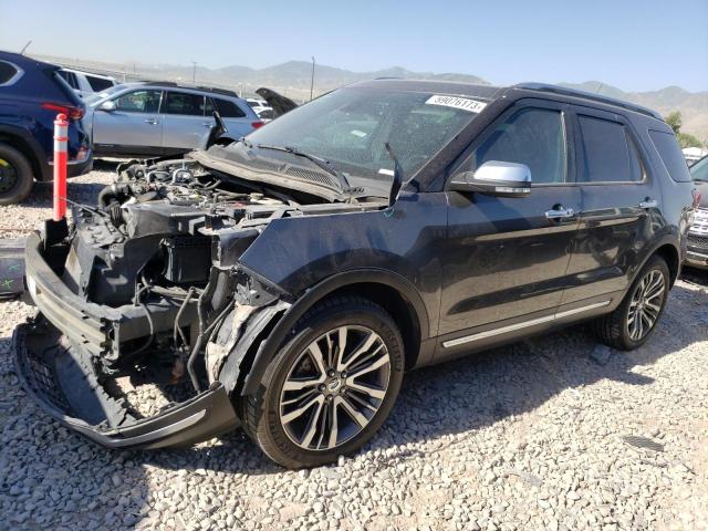 FORD EXPLORER P 2018 with VIN 1FM5K8HTXJGC27598 - Photo from auction