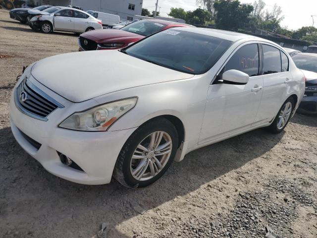 INFINITI G37 BASE 2012 with VIN JN1CV6AP6CM932135 - Photo from auction