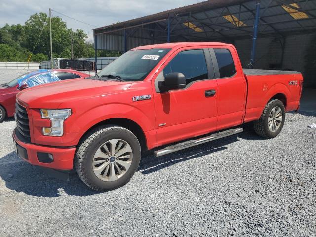 FORD F150 SUPER 2017 with VIN 1FTEX1CP0HKC78994 - Photo from auction