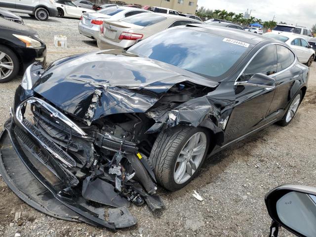 TESLA MODEL S 2015 with VIN 5YJSA1E22FF107955 - Photo from auction