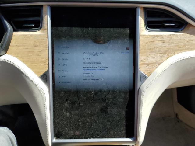 Photo 9 from auction – 2018 TESLA MODEL S with VIN 5YJSA1E27JF270660