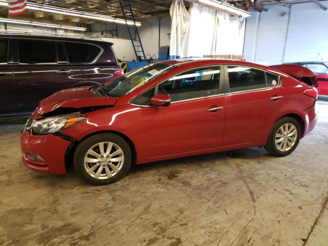 KIA FORTE EX 2014 with VIN KNAFX4A8XE5202398 - Photo from auction