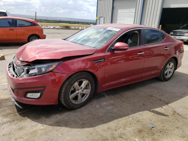KIA OPTIMA LX 2015 with VIN 5XXGM4A74FG457701 - Photo from auction