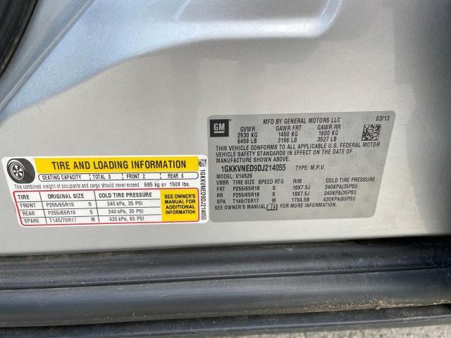 Photo 10 from auction – 2013 GMC ACADIA SLE with VIN 1GKKVNED9DJ214055