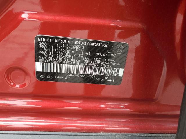 Photo 14 from auction – 2019 MITSUBISHI OUTLANDER with VIN JA4AZ3A3XKZ003663