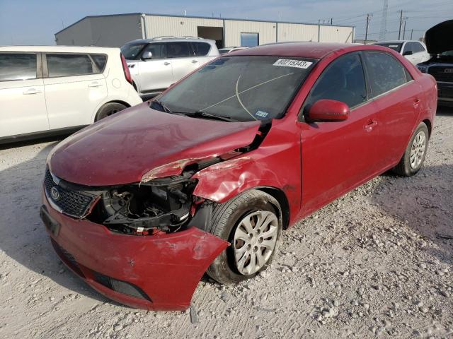 KIA FORTE EX 2013 with VIN KNAFU4A21D5730995 - Photo from auction