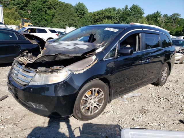 HONDA ODYSSEY EX 2011 with VIN 5FNRL5H67BB043453 - Photo from auction