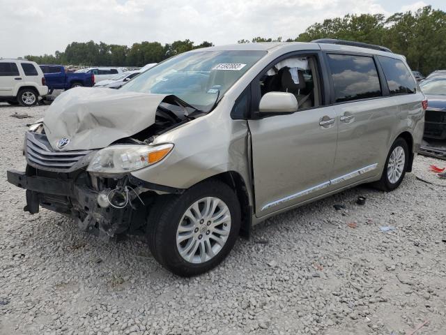 TOYOTA SIENNA XLE 2017 with VIN 5TDYZ3DC0HS893035 - Photo from auction
