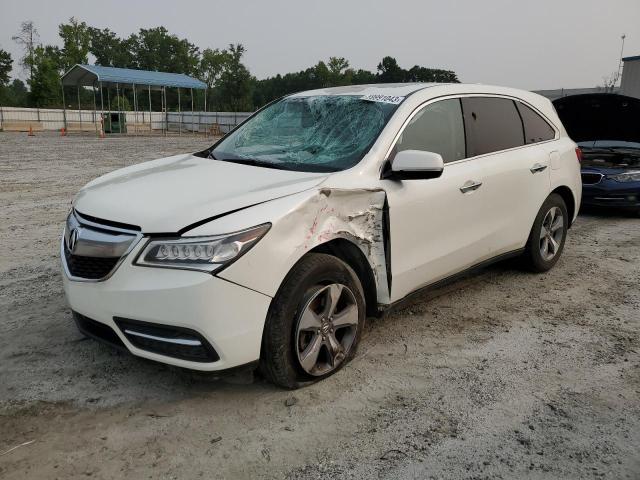 ACURA MDX 2015 with VIN 5FRYD3H2XFB003835 - Photo from auction