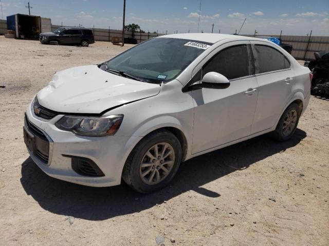 CHEVROLET SONIC 2017 with VIN 1G1JD5SH6H4165752 - Photo from auction