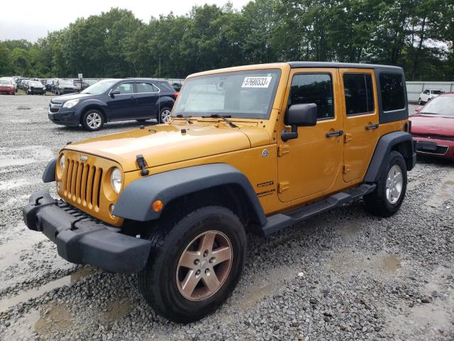Photo 1 from auction – 2014 JEEP WRANGLER U with VIN 1C4BJWDG0EL291346