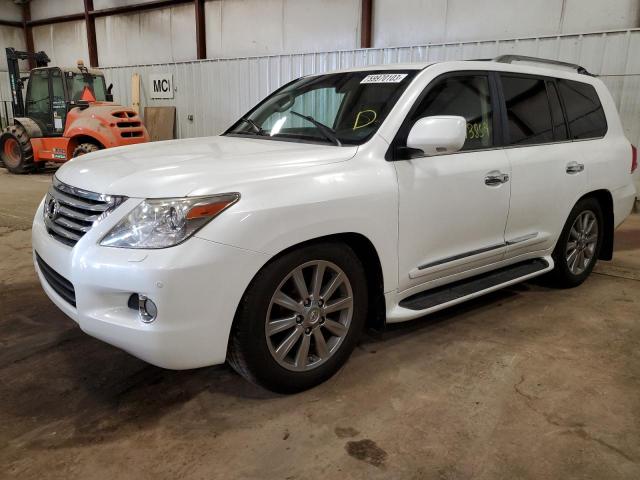 LEXUS LX 570 2011 with VIN JTJHY7AX1B4081115 - Photo from auction