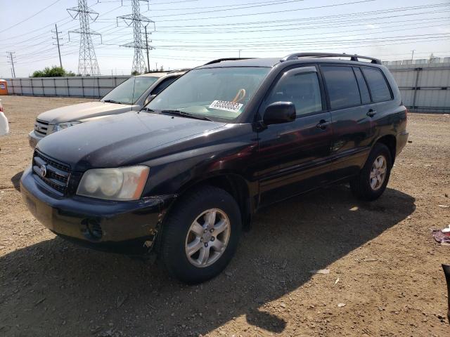 TOYOTA HIGHLANDER 2001 with VIN JTEHF21A310027226 - Photo from auction