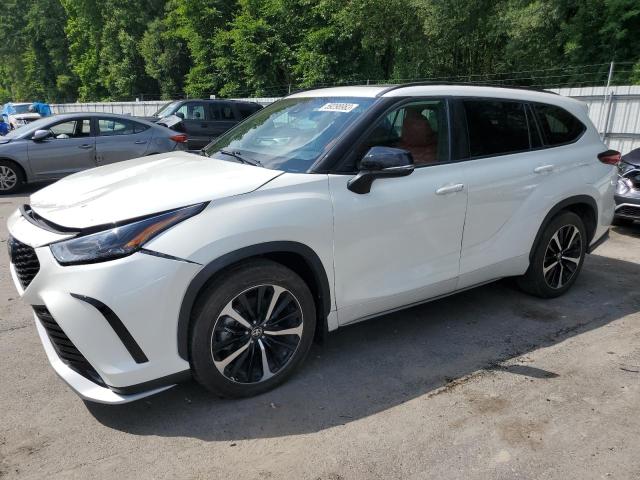 TOYOTA HIGHLANDER 2021 with VIN 5TDJZRBH0MS064091 - Photo from auction