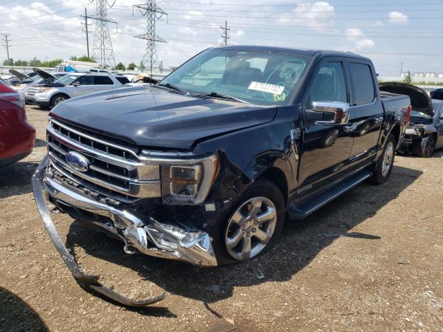 FORD F150 SUPER 2021 with VIN 1FTFW1ED7MFA88672 - Photo from auction