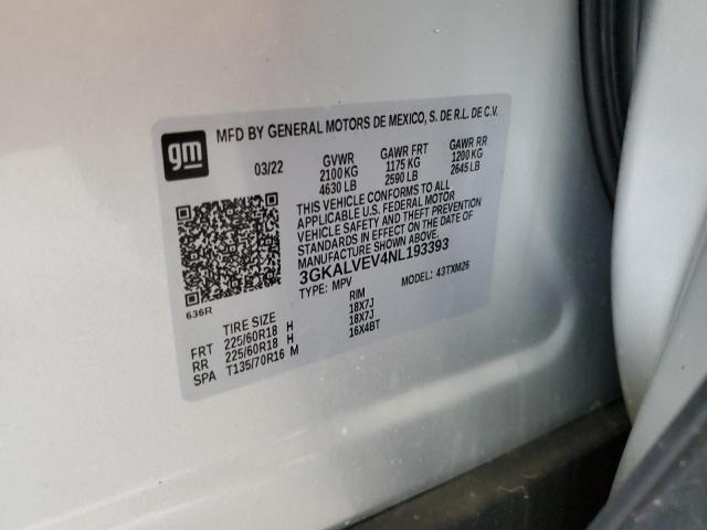 Photo 14 from auction – 2022 GMC TERRAIN SL with VIN 3GKALVEV4NL193393
