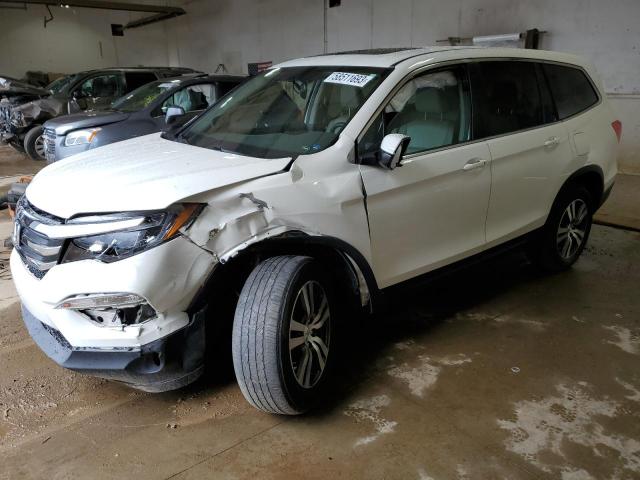 HONDA PILOT EXL 2018 with VIN 5FNYF6H56JB025587 - Photo from auction