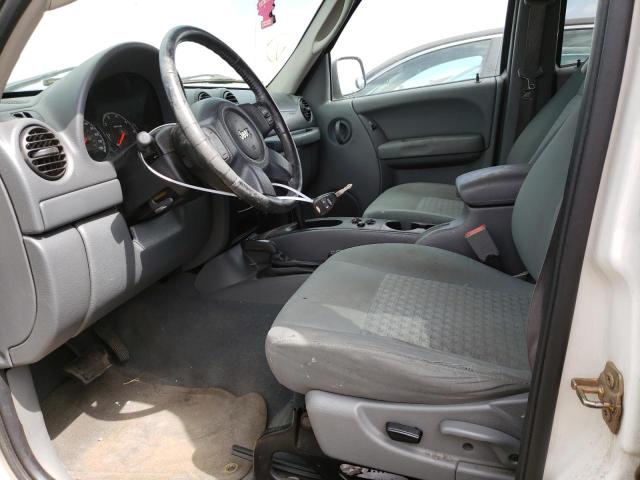 Photo 7 from auction – 2007 JEEP LIBERTY SP with VIN 1J4GL48K07W694743