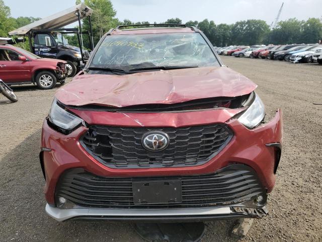 Photo 5 from auction – 2022 TOYOTA HIGHLANDER with VIN 5TDJZRBH1NS205946