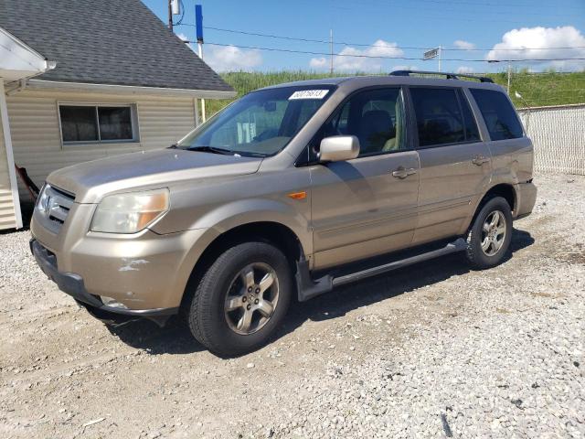 HONDA PILOT EX 2006 with VIN 2HKYF186X6H516216 - Photo from auction