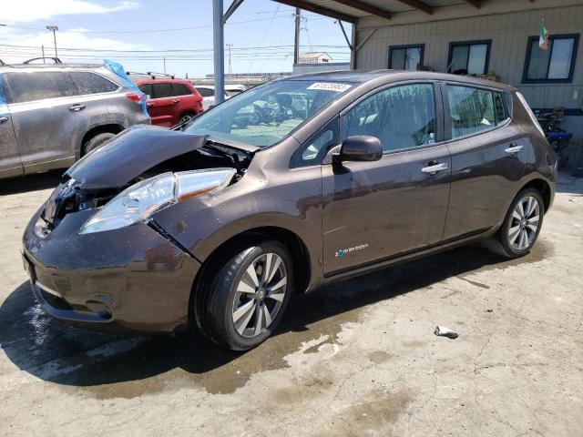 NISSAN LEAF SV 2016 with VIN 1N4BZ0CP0GC308050 - Photo from auction