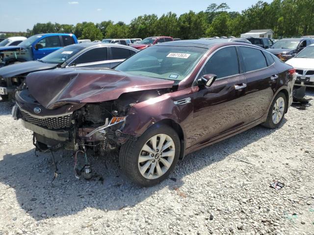 KIA OPTIMA EX 2016 with VIN 5XXGU4L35GG085474 - Photo from auction