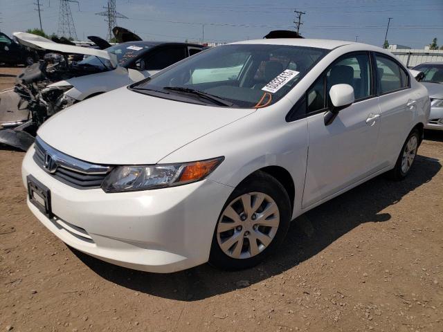 HONDA CIVIC LX 2012 with VIN 19XFB2F5XCE032064 - Photo from auction