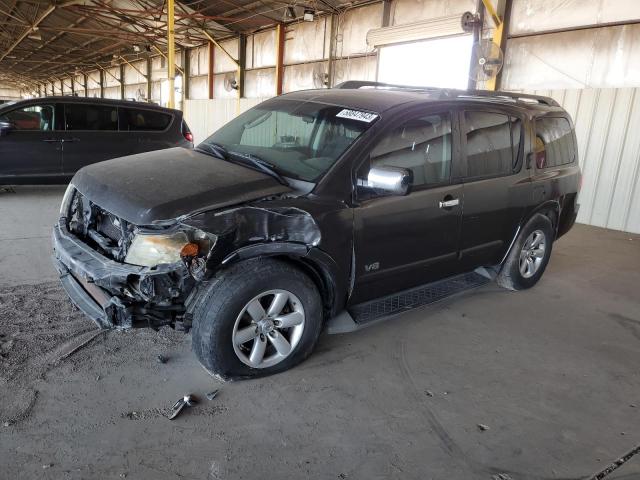 NISSAN ARMADA SE 2008 with VIN 5N1AA08D88N607640 - Photo from auction