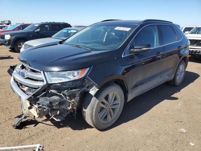 FORD EDGE SEL 2017 with VIN 2FMPK4J92HBB82030 - Photo from auction