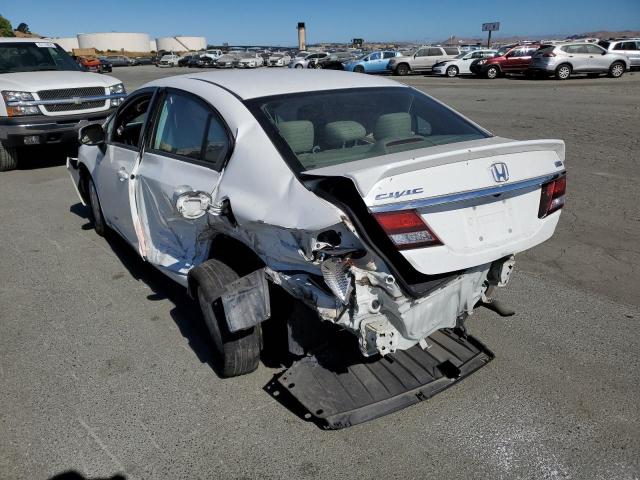 Photo 2 from auction – 2013 HONDA CIVIC HF with VIN 2HGFB2F69DH548285