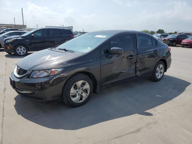 HONDA CIVIC LX 2014 with VIN 2HGFB2F53EH506333 - Photo from auction