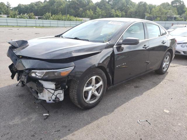 CHEVROLET MALIBU LS 2018 with VIN 1G1ZB5ST9JF288579 - Photo from auction