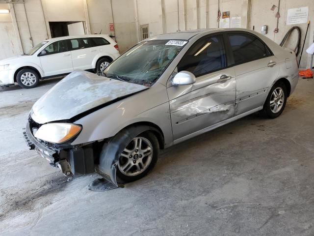 KIA SPECTRA LX 2004 with VIN KNAFE121545029488 - Photo from auction