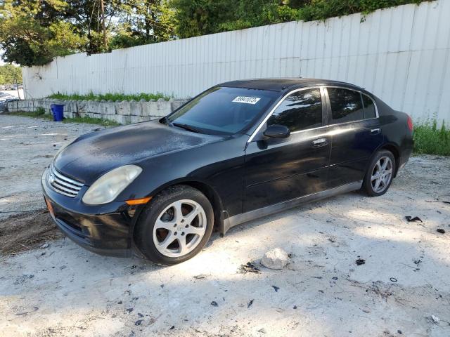 INFINITI G35 2004 with VIN JNKCV51F54M707350 - Photo from auction