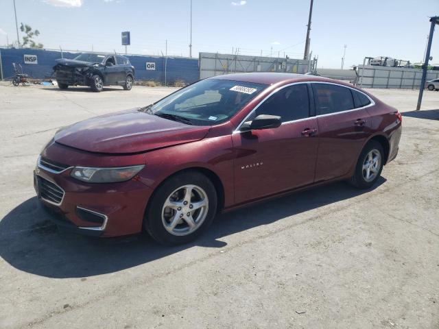 CHEVROLET MALIBU LS 2016 with VIN 1G1ZB5ST8GF314579 - Photo from auction