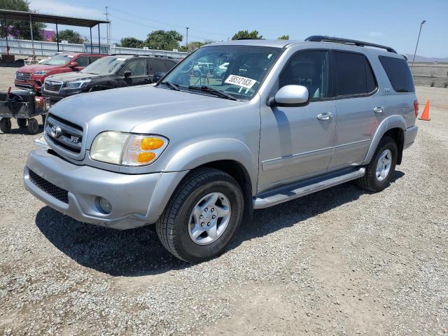 TOYOTA SEQUOIA SR 2002 with VIN 5TDZT34A92S070597 - Photo from auction