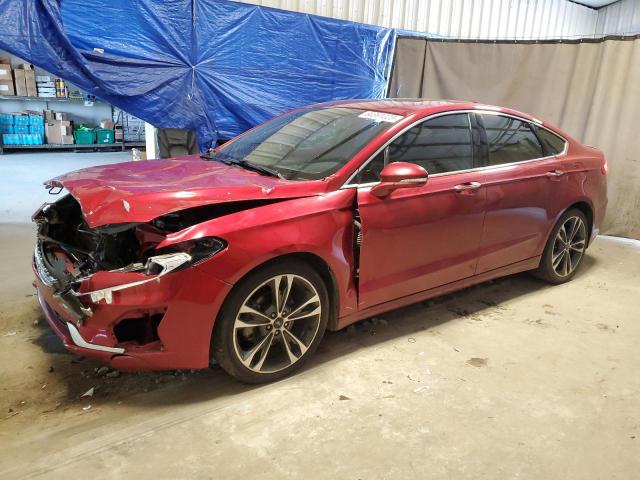 FORD FUSION TIT 2019 with VIN 3FA6P0D91KR184131 - Photo from auction