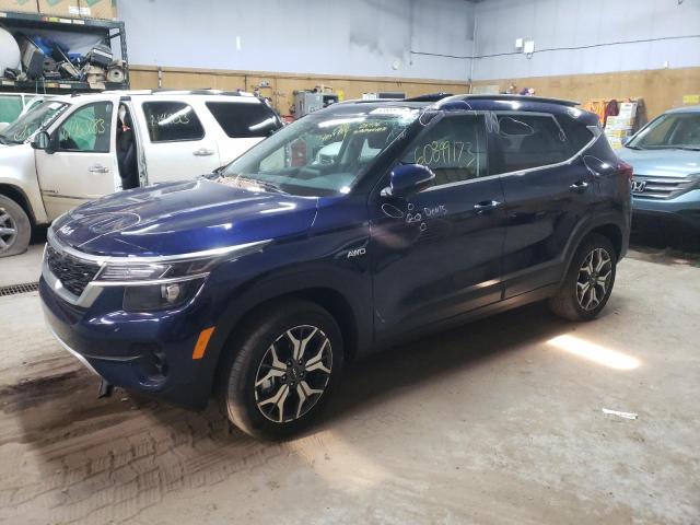 KIA SELTOS EX 2023 with VIN KNDERCAA8P7468189 - Photo from auction