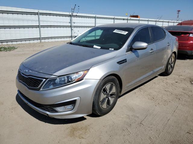 KIA OPTIMA HYB 2012 with VIN KNAGM4ADXC5032986 - Photo from auction