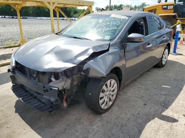 NISSAN SENTRA S 2016 with VIN 3N1AB7AP3GL668524 - Photo from auction